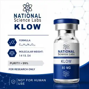 Klow Blend Peptide KPV/GHK-CU/BPC-157/TB-500